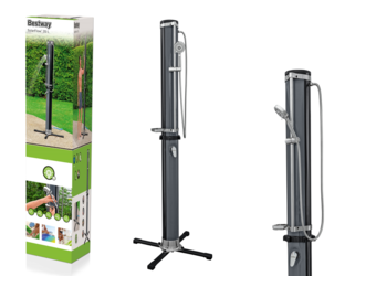Bestway - tuindouche - solar - verstelbare kop - zwart