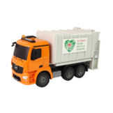 RC vuilniswagen - geluid en verlichting - oranje