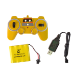 RC vuilniswagen - geluid en verlichting - oranje