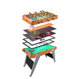 Multi speeltafel - 8 in 1 games - 120x58x72 cm