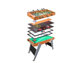 Multi speeltafel - 8 in 1 games - 120x58x72 cm