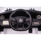 Mercedes SL65 S - elektrische kinderauto - 108x63x46 cm - wit