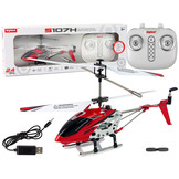 Syma S107H RC helikopter - met 3 Kanaal vliegroute - rood/wit