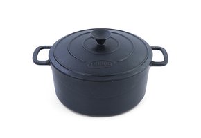Braadpan gietijzer - inductiegrill - 28 cm