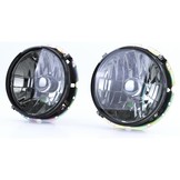 Koplampen auto - zwarte rook H4 - geschikt voor VW T2 73-79 + T3 79-92