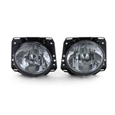 Koplampen auto - zwart smoke helder glas - geschikt voor VW Golf 2 83-91