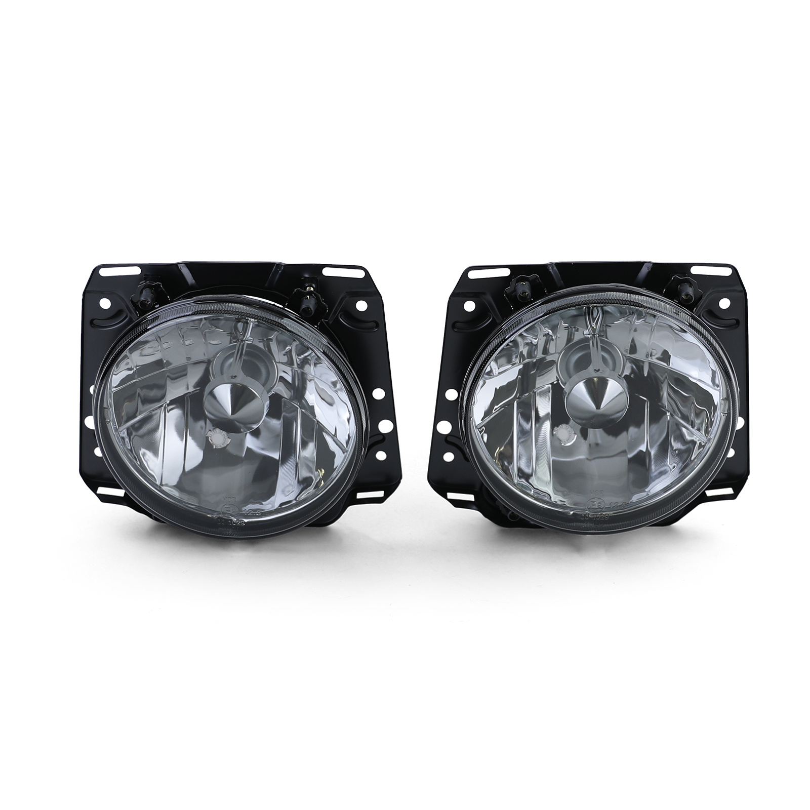 Koplampen auto - zwart smoke helder glas - geschikt voor VW Golf 2 83-91