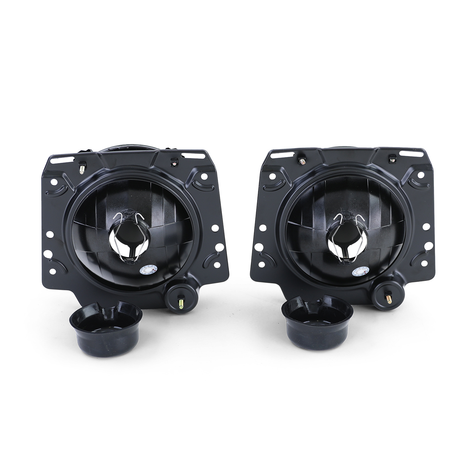 Koplampen auto - zwart smoke helder glas - geschikt voor VW Golf 2 83-91