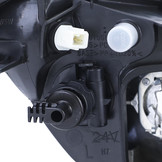 Koplampen auto - zwart H7 H7 - geschikt voor Peugeot 206 03-06 + GTi