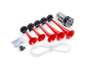 Fanfare - la cucaracha melodie - met compressor 118dB 12 Volt