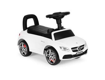 Mercedes AMG auto - speelgoed auto - wit - met geluid