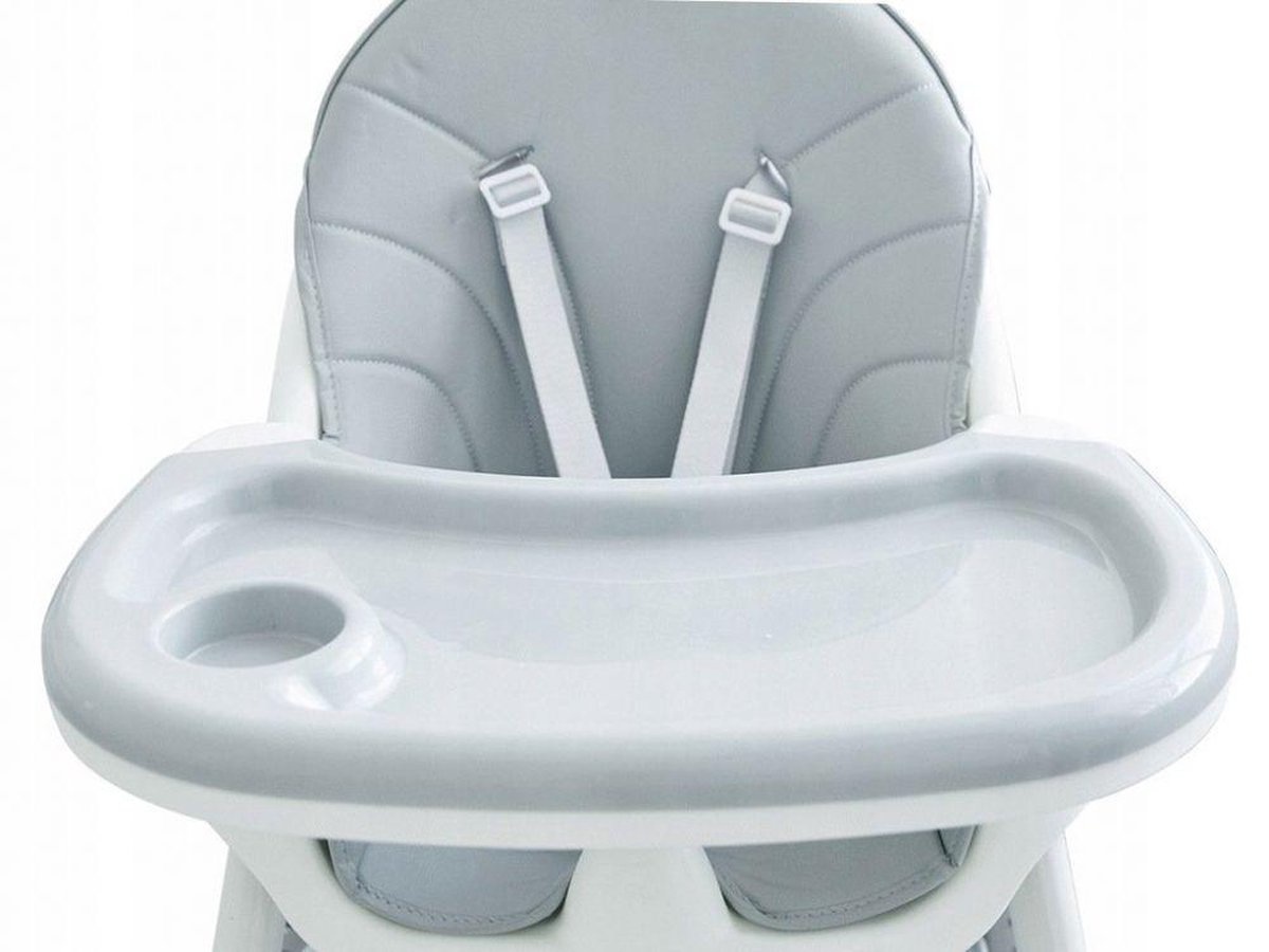 Kinderstoel 2 in 1 - hoogte verstelbaar - azure blauw
