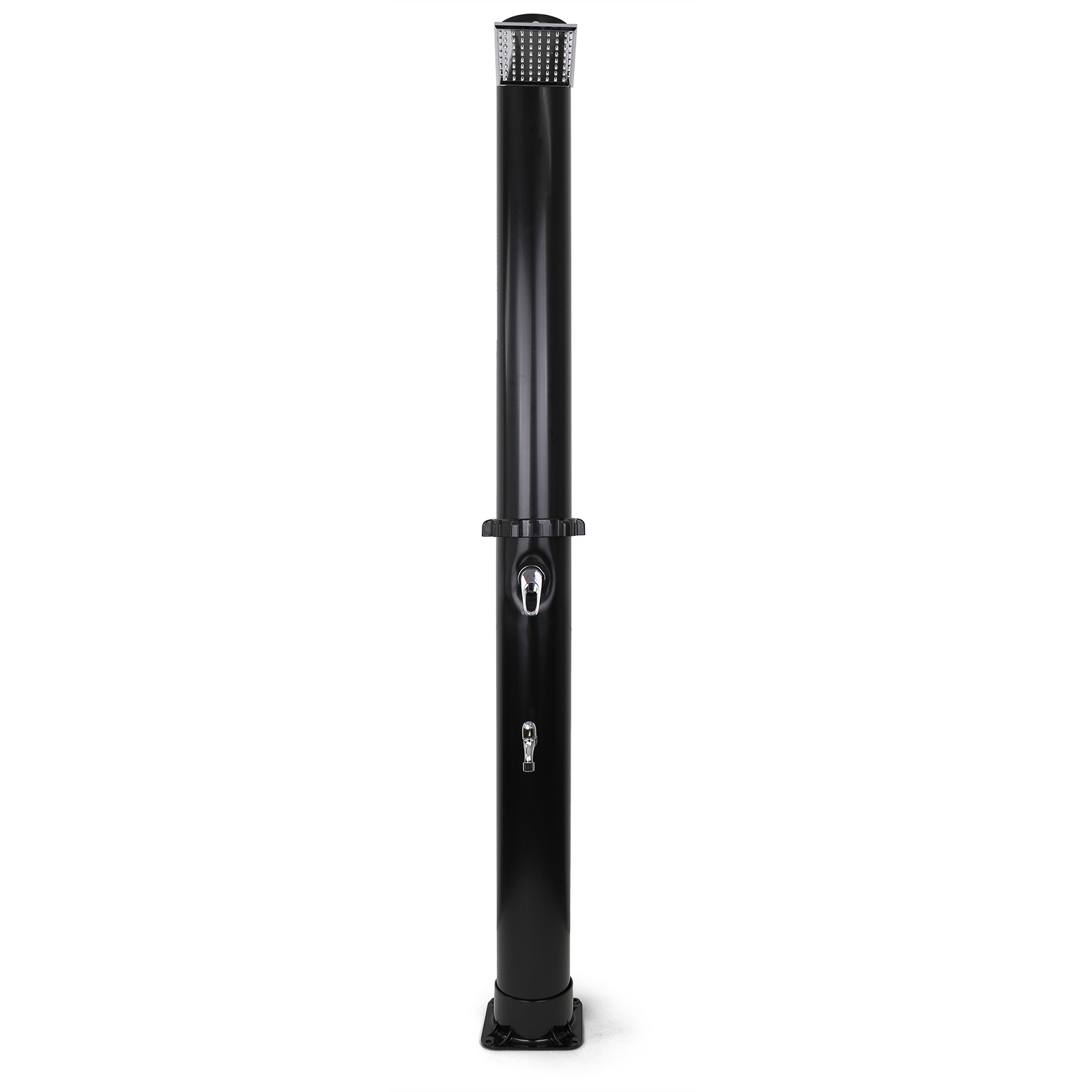 Tuindouche op zonne-energie - vierkante douchekop - 35 liter