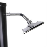 Tuindouche op zonne-energie - vierkante douchekop - 35 liter