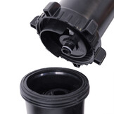 Tuindouche op zonne-energie - vierkante douchekop - 35 liter