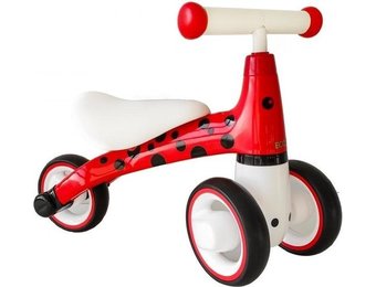 Kinder loopfiets - driewieler - rood & wit