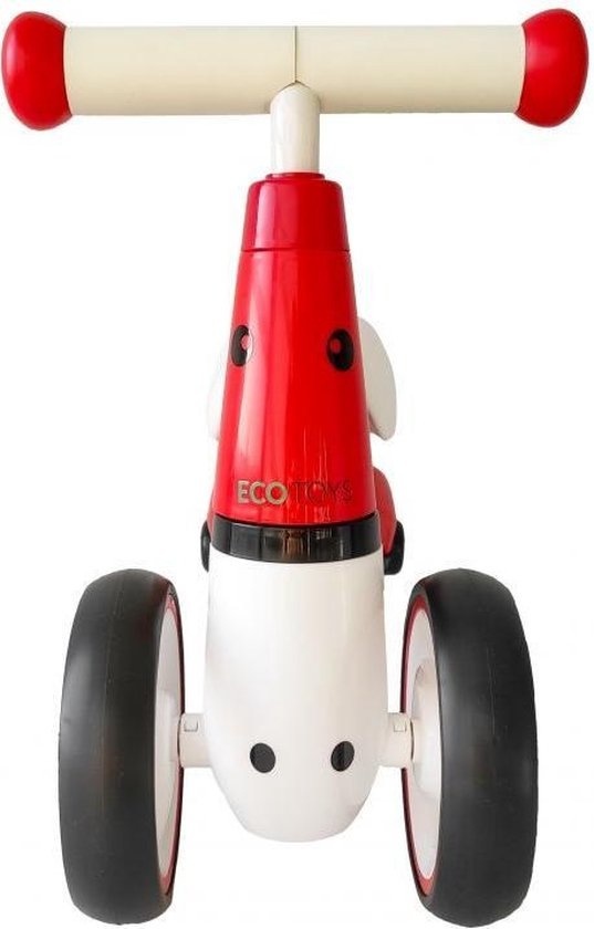 Kinder loopfiets - driewieler - rood & wit