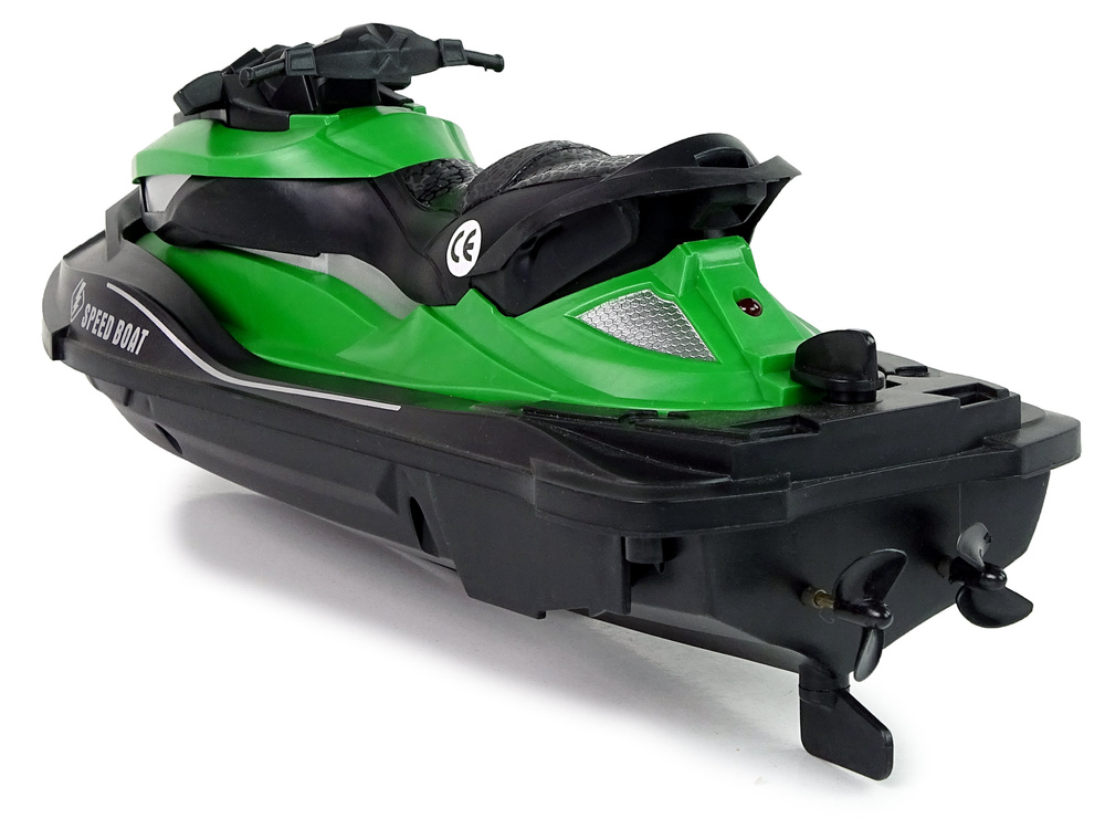 RC waterscooter - propellers - 27x12x12 cm - groen