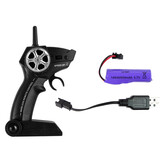 RC waterscooter - propellers - 27x12x12 cm - groen