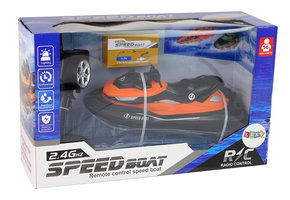 RC waterscooter - propellers - 27x12x12 cm - oranje