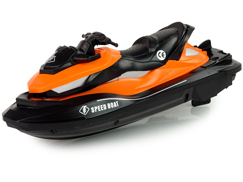 RC waterscooter - propellers - 27x12x12 cm - oranje