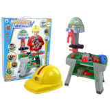 Speelgoed gereedschap - inclusief werkbank - 47 elementen