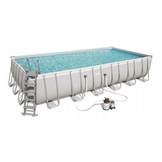 Bestway - opzetzwembad met zwembad accessoires - 732x366x132 cm