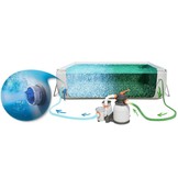 Bestway - opzetzwembad met zwembad accessoires - 732x366x132 cm