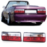 Achterlichten geschikt voor BMW 3 Serie E30 Facelift Rood Helder