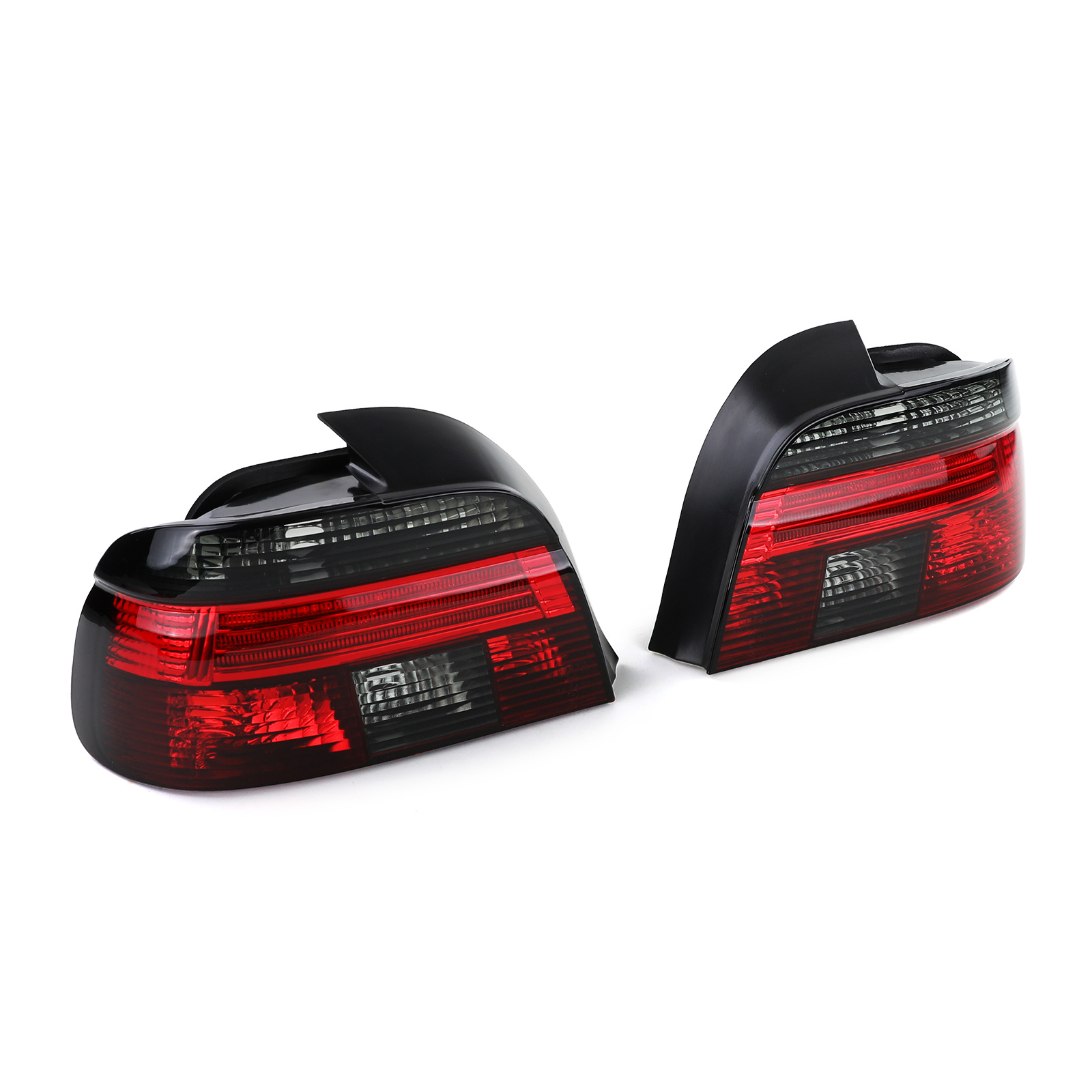Achterlichten geschikt voor BMW 5 Serie E39 Sedan 95-00 - rood zwart