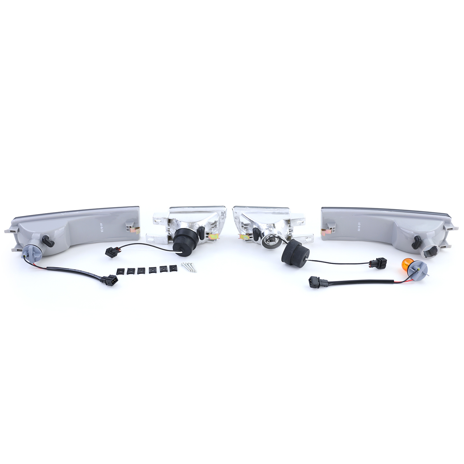 Mistlampen geschikt voor VW Golf 3 91-97 - H3 met knipperlicht zwart smoke