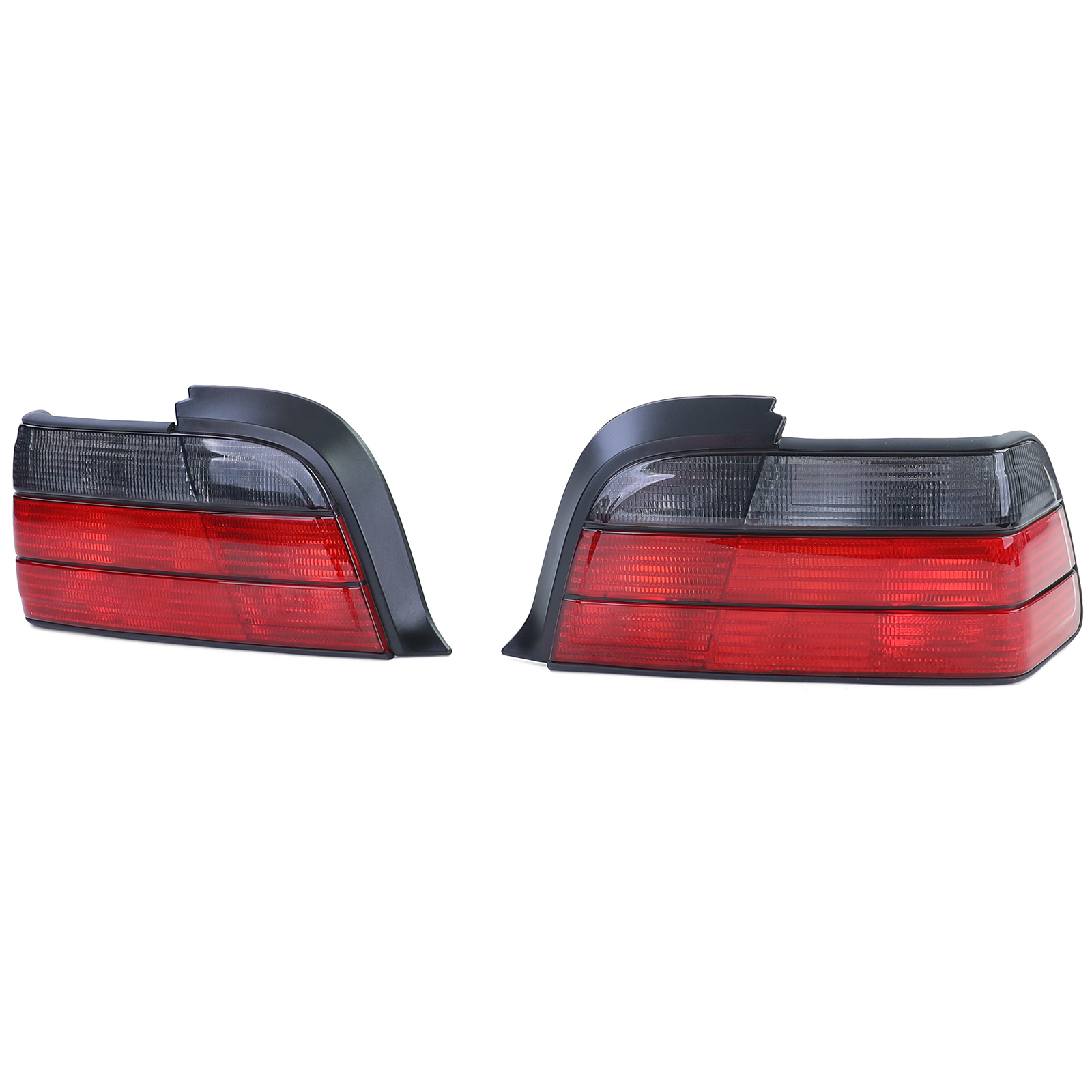 Achterlichten geschikt voor BMW 3 Serie E36 - Rood/Zwart