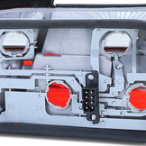 Achterlichten geschikt voor BMW 3 Serie E36 - Rood/Zwart