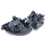 Mistlampen geschikt voor BMW F10 F11 GT F07 10-13 - zwart smoke