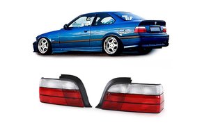 Rode en witte achterlichten BMW 3 Serie E36 M3 90-99