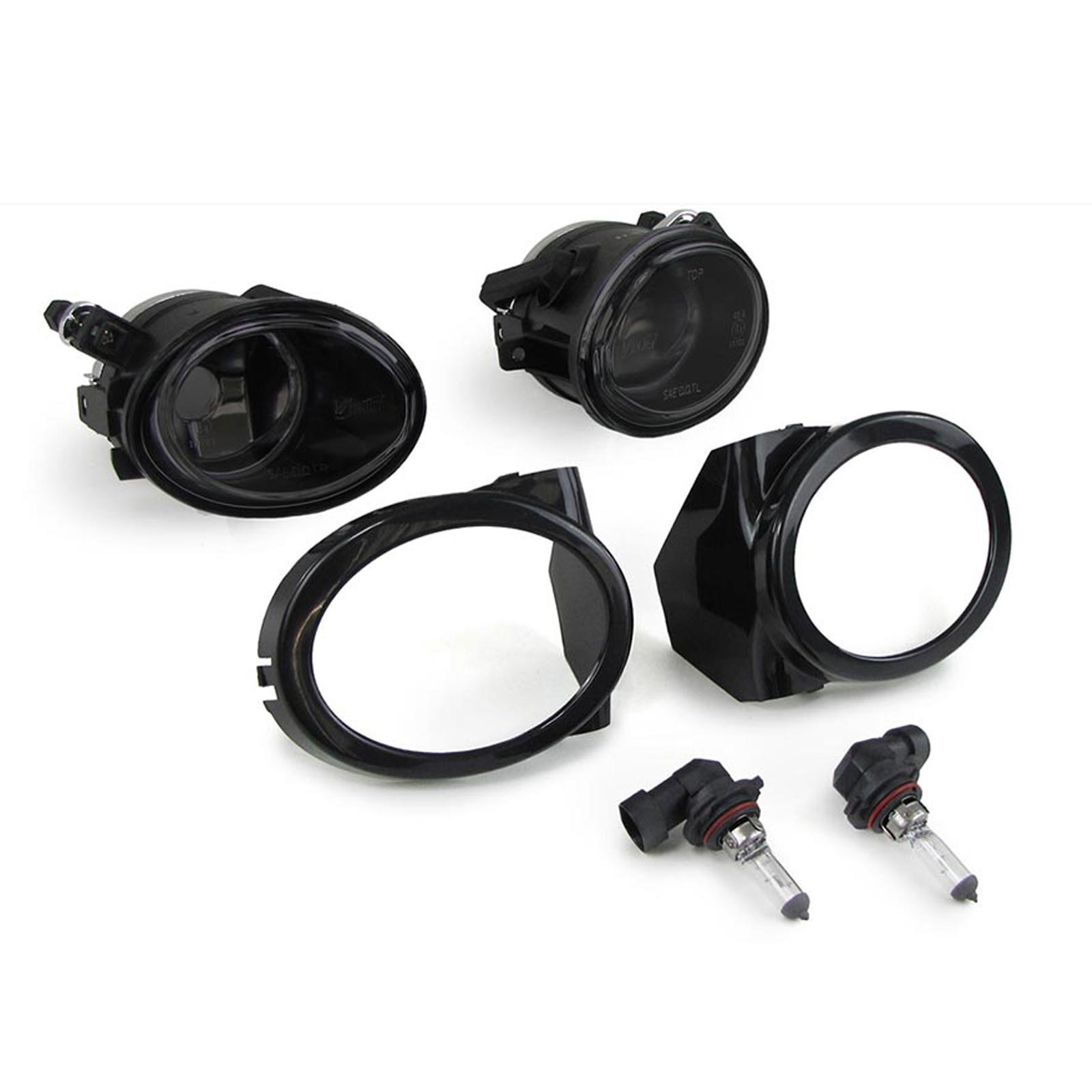 Mistlampen geschikt voor voor BMW E39 M5 E46 M3 - HB4 zwart paar