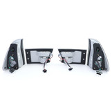 Achterlichten geschikt voor BMW X5 E53 99-03 - zilver chroom