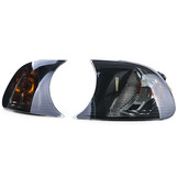 Knipperlicht geschikt voor BMW 3 Serie E46 Coupe Cabrio 01-03 - zwart smoke