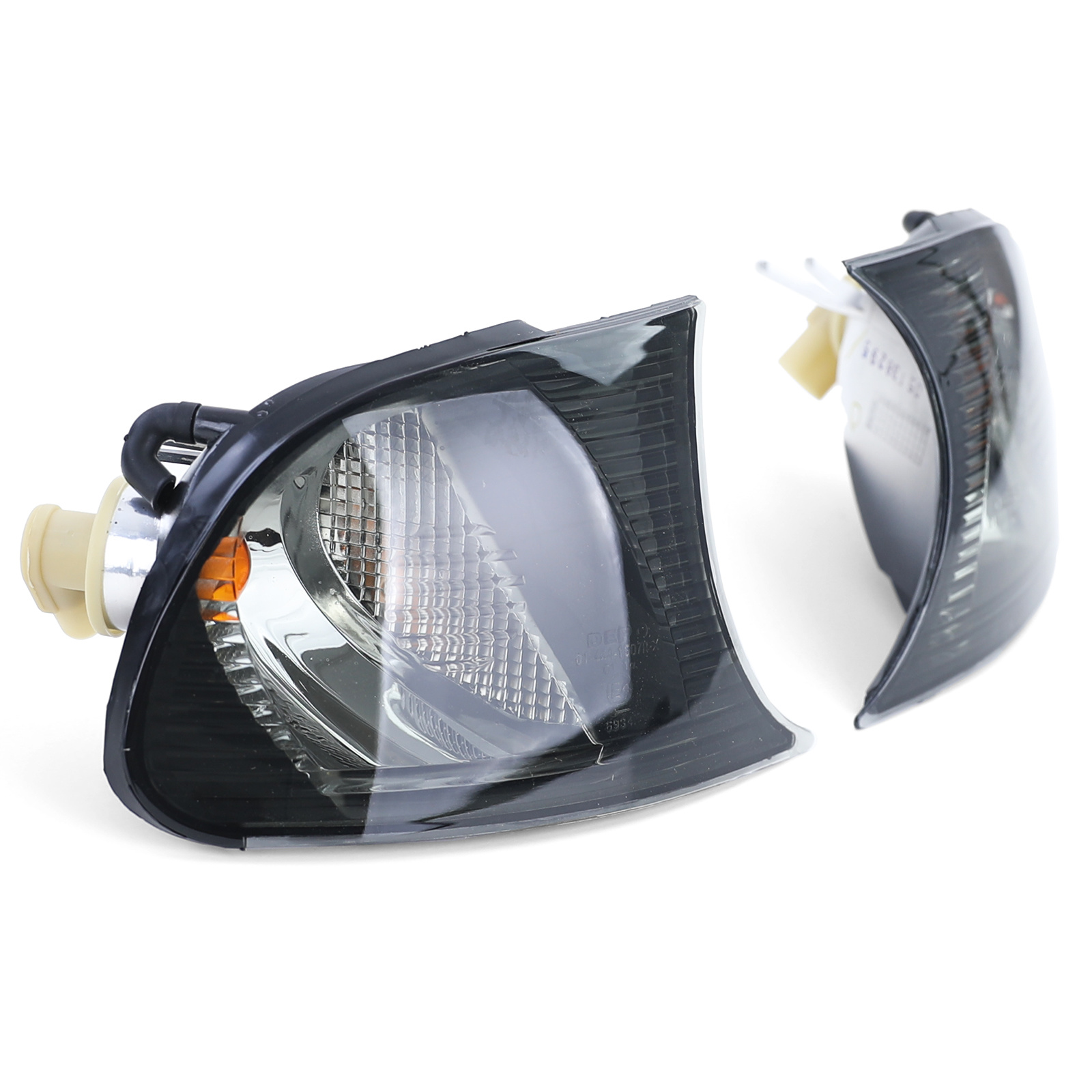 Knipperlicht voor BMW 3 Serie E46 Coupe Cabrio 01-03 - zwart smoke