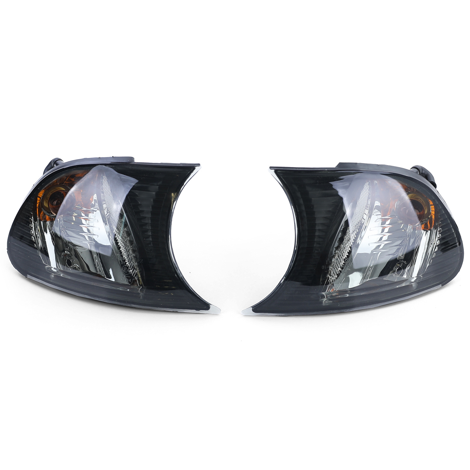 Knipperlicht voor BMW 3 Serie E46 Coupe Cabrio 01-03 - zwart smoke