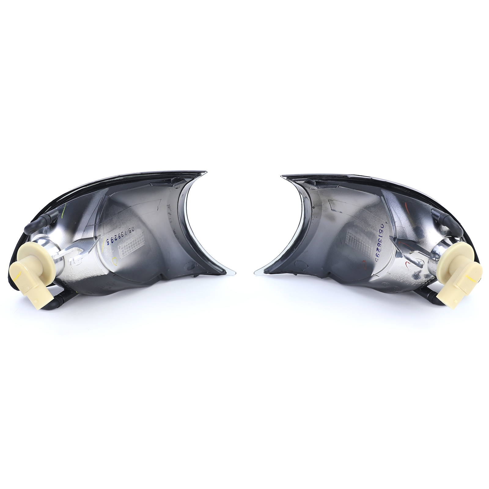 Knipperlicht voor BMW 3 Serie E46 Coupe Cabrio 01-03 - zwart smoke