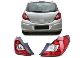 achterlichten paar geschikt voor Opel Corsa D 5 deurs - OEM-kwaliteit