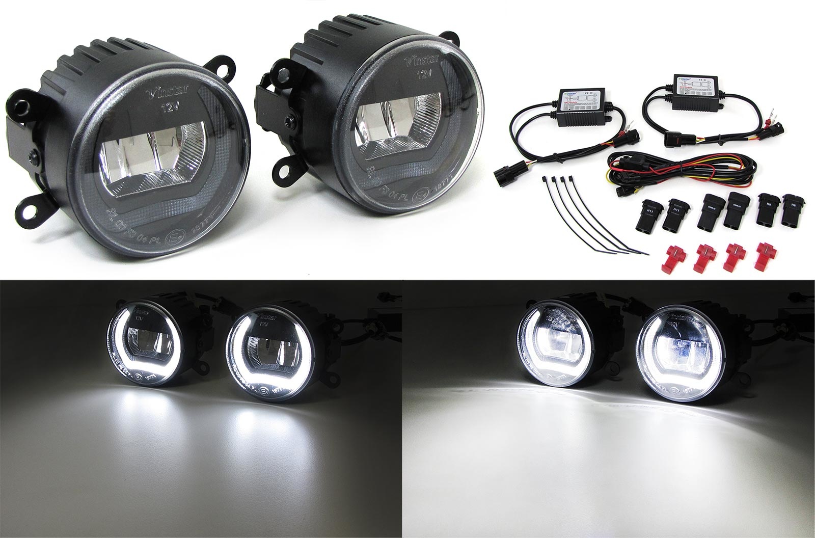 Mistlampen voor Suzuki Alto V GF Splash - met dagrijverlichting