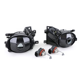 Mistlampen geschikt voor BMW 5 Serie E39 00-04 - H8 zwart smoke paar