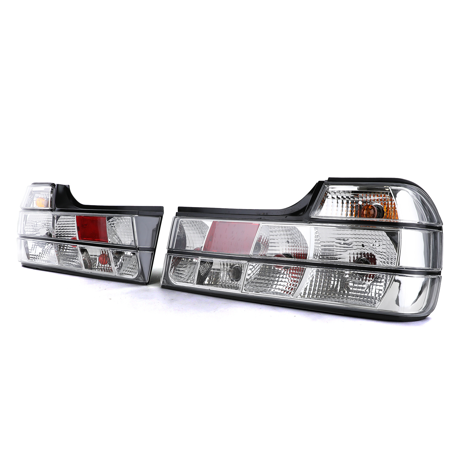 Achterlichten BMW 7 serie E32 87-94 - kristal chroom