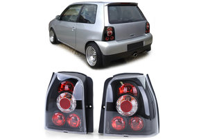 Achterlichten voor VW Lupo + Seat Arosa - zwart