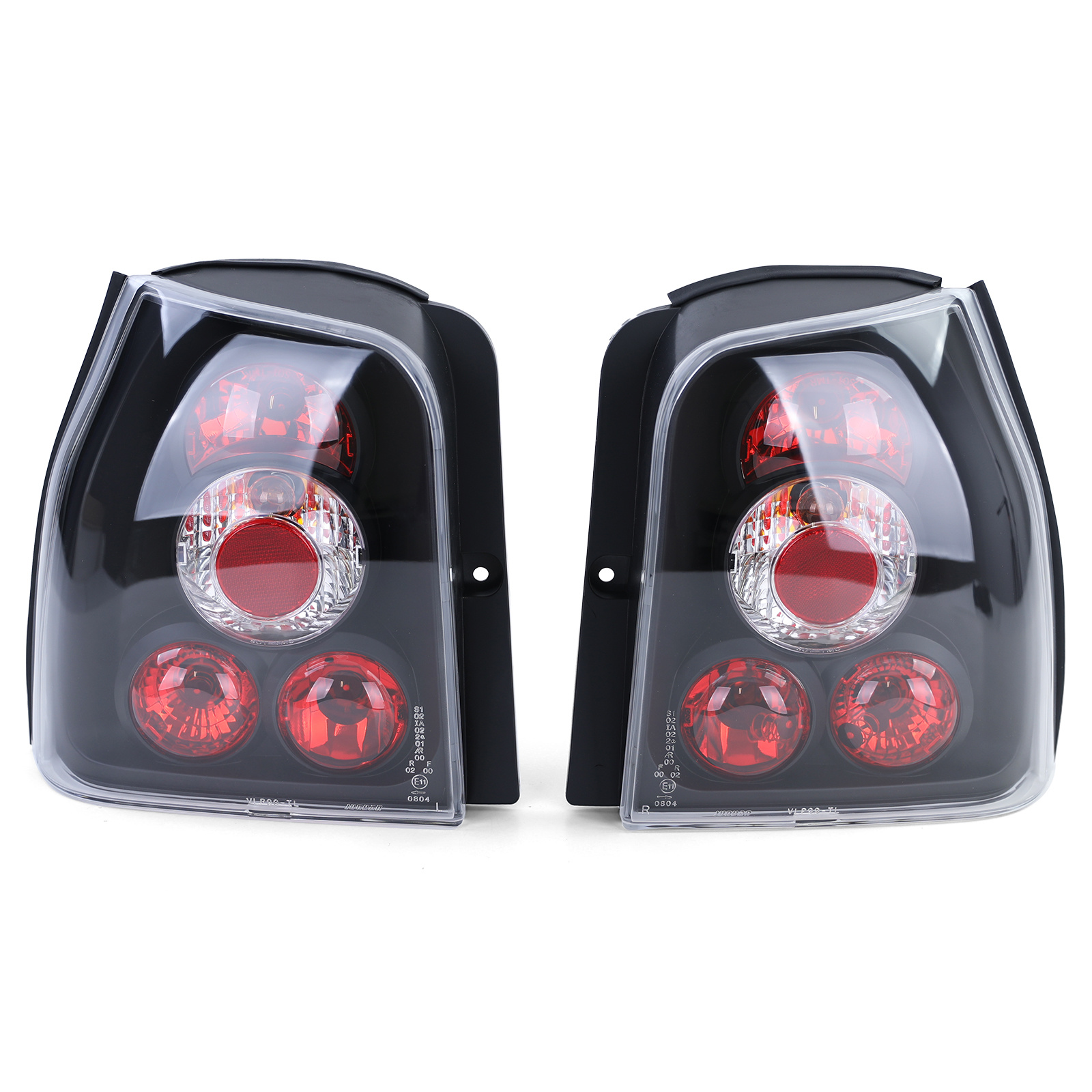 Achterlichten voor VW Lupo + Seat Arosa - zwart