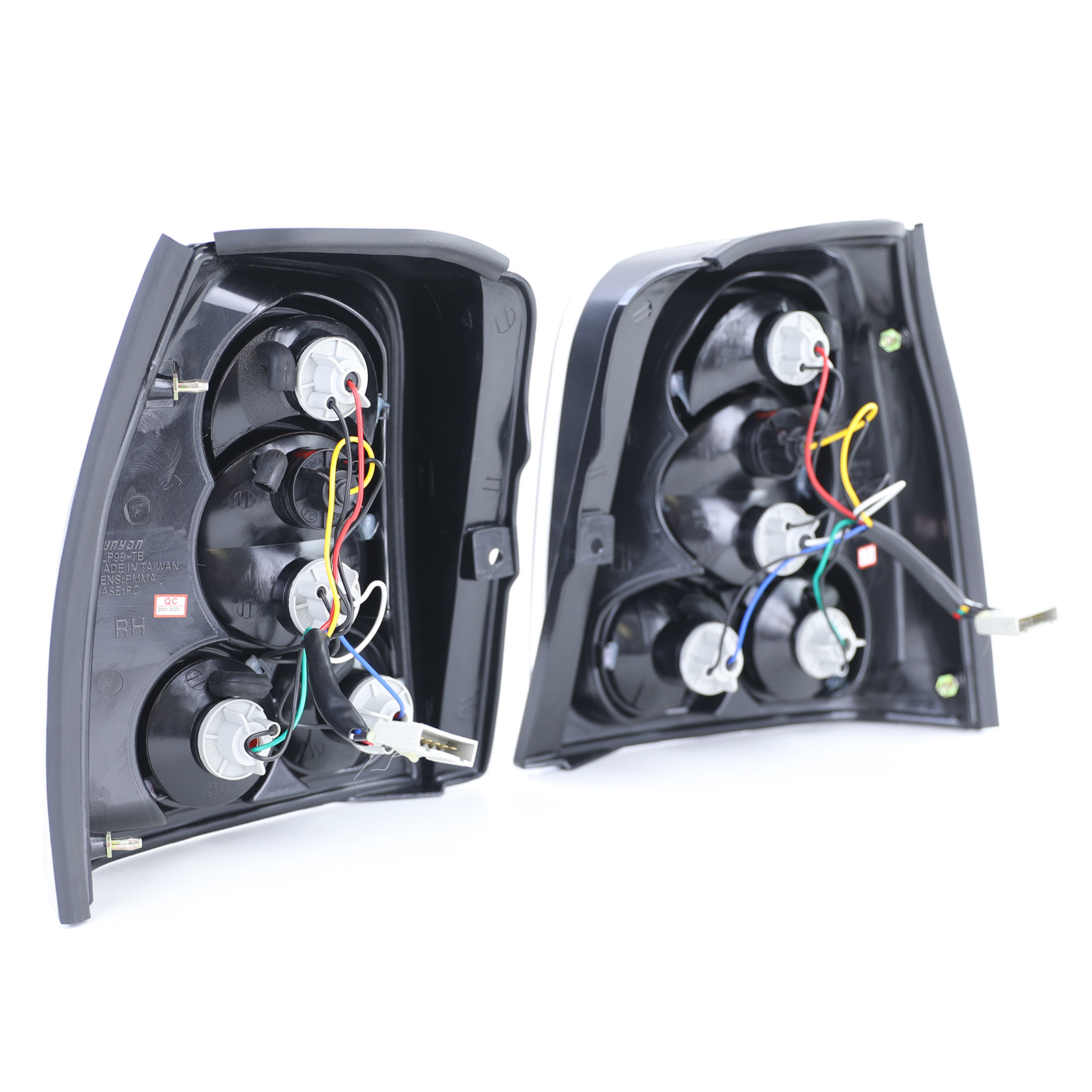 Achterlichten voor VW Lupo + Seat Arosa - zwart