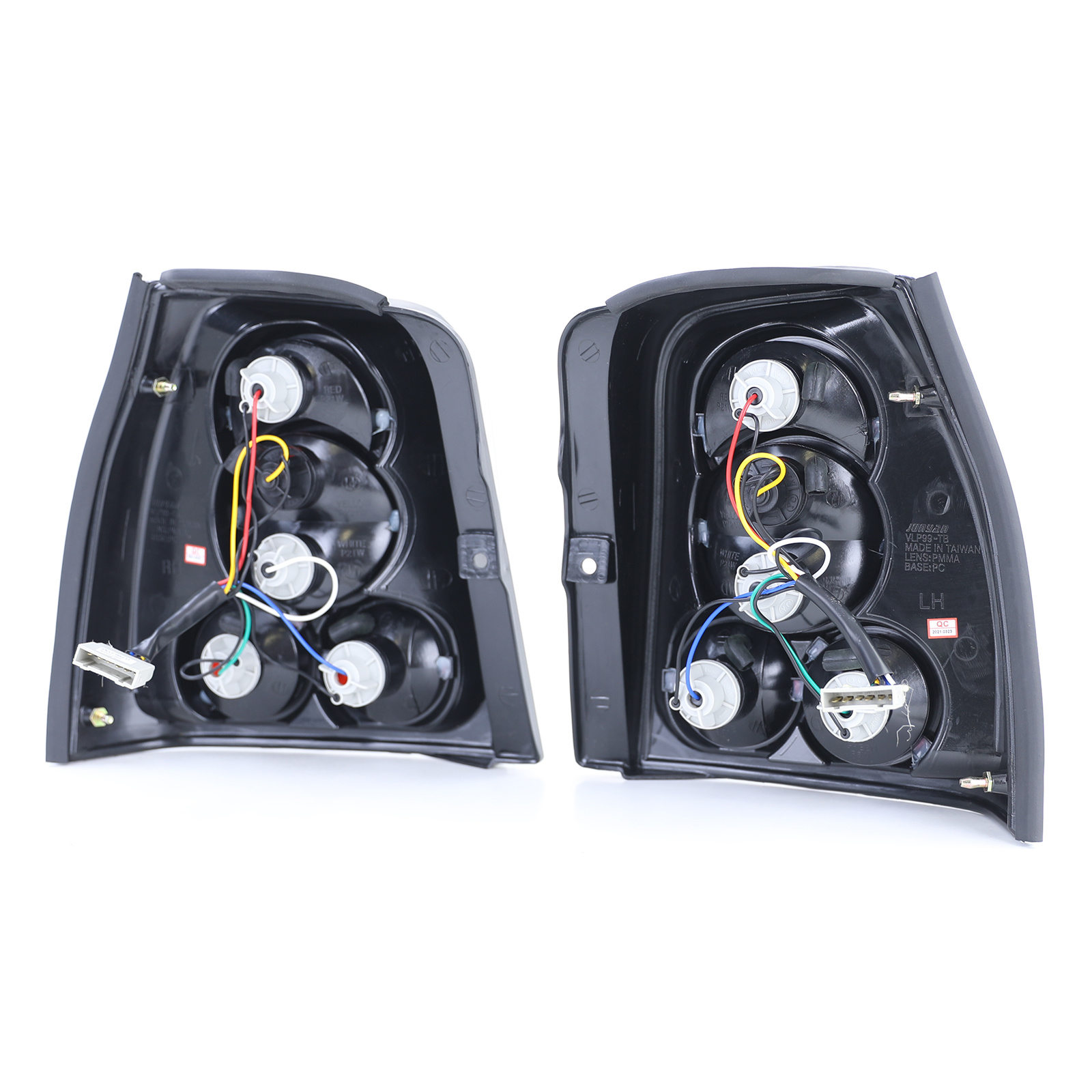 Achterlichten voor VW Lupo + Seat Arosa - zwart