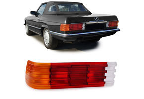 Achterlicht lichtvenster links geschikt voor Mercedes SL R107 - EU-versie